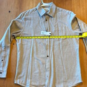 Taylor stitch California shirt in brushed caramel NWT